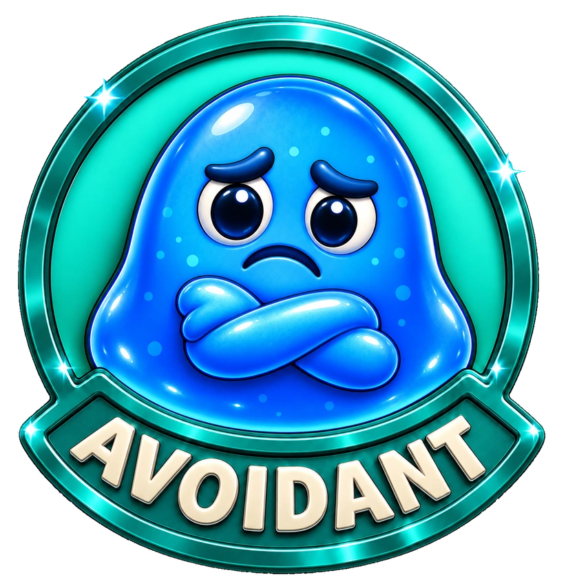 Avoidant attachment badge