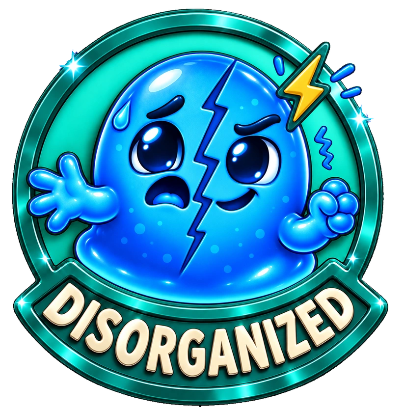 Disorganized attachment badge