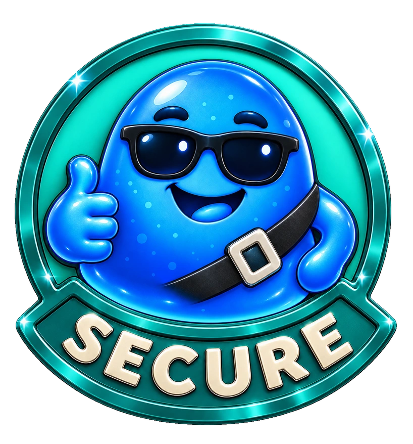 Secure attachment badge